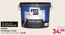 Karwei Karwei perfectdek 10 liter aanbieding