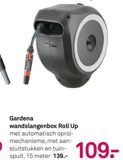 Karwei Gardena wandslangenbox Roll Up aanbieding