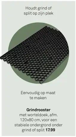 Karwei Grindrooster aanbieding