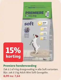 Maxi Zoo Premiere hondenvoeding aanbieding
