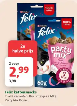 Maxi Zoo Felix kattensnacks aanbieding