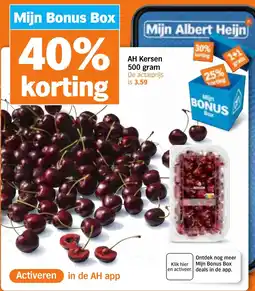 Albert Heijn AH kersen aanbieding