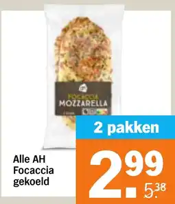 Albert Heijn Alle AH Focaccia gekoeld aanbieding