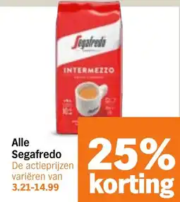 Albert Heijn Alle Segafredo aanbieding