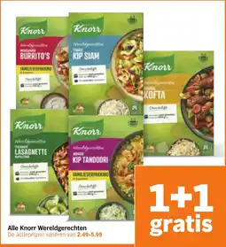 Albert Heijn Alle Knorr Wereldgerechten aanbieding