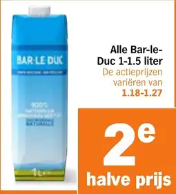 Albert Heijn Alle Bar-le- Duc aanbieding
