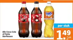 Albert Heijn Alle Coca-Cola of Fanta aanbieding