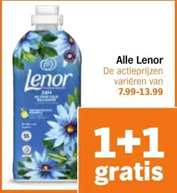 Albert Heijn Alle Lenor aanbieding