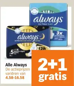 Albert Heijn Alle Always aanbieding