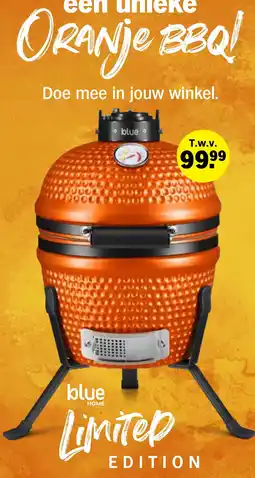 Albert Heijn Blue home oranje bbq! aanbieding