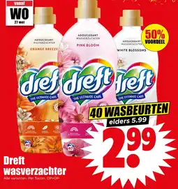 Dirk Dreft wasverzachter aanbieding
