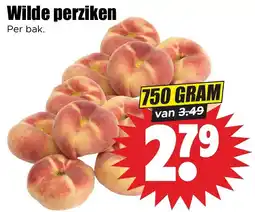 Dirk Wilde perziken aanbieding
