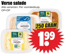 Dirk Verse salade aanbieding