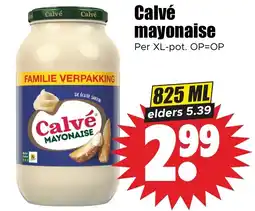 Dirk Calvé mayonaise aanbieding