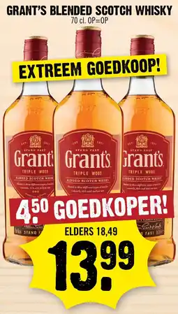 Dirk Grant's blended scotch whisky aanbieding