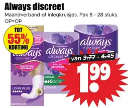 Dirk Always discreet aanbieding