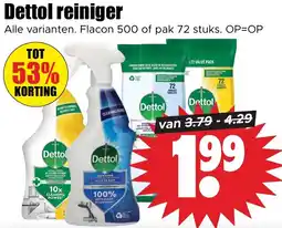 Dirk Dettol reiniger aanbieding