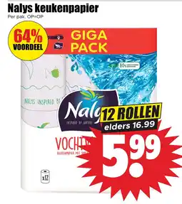 Dirk Nalys keukenpapier aanbieding