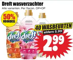 Dirk Dreft wasverzachter aanbieding