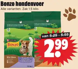 Dirk Bonzo hondenvoer aanbieding