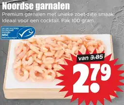 Dirk Noordse garnalen aanbieding