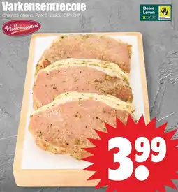 Dirk Varkensentrecote aanbieding