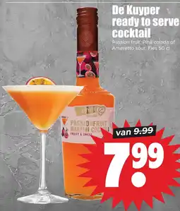 Dirk De Kuyper ready to serve cocktail aanbieding