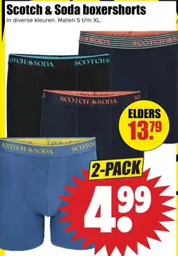 Dirk Scotch & Soda boxershorts aanbieding