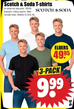 Dirk Scotch & Soda T-shirts aanbieding