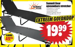 Dirk Summit Gear opvouwbare stretcher aanbieding