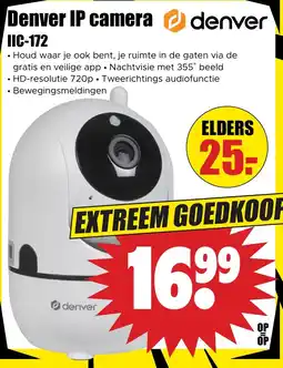 Dirk Denver IP camera IIC-172 aanbieding