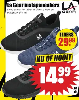 Dirk La Gear instapsneakers aanbieding