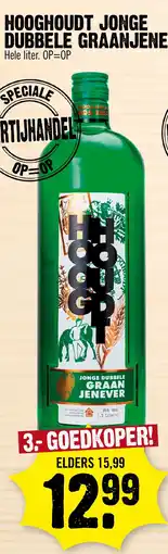 Super Dirck 3 Hooghoudt Jonge Dubbele Graanjenever aanbieding