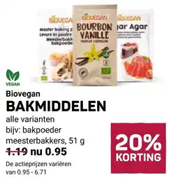Ekoplaza Biovegan bakmiddelen aanbieding