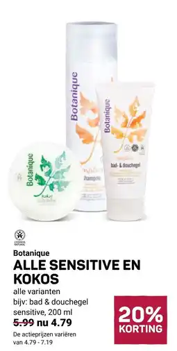 Ekoplaza Alle Sensitive en Kokos aanbieding
