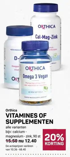 Ekoplaza Orthica Vitamines of Supplementen aanbieding