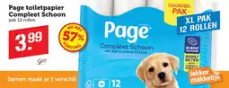 Coop Page toiletpapier Compleet Schoon aanbieding