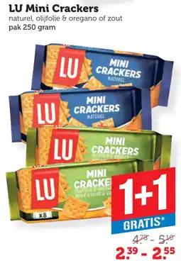 Coop LU Mini Crackers aanbieding