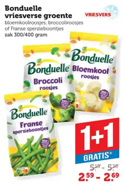 Coop Bonduelle Vriesverse Groente aanbieding