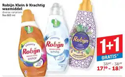 Coop Robijn Klein & Krachtig Wasmiddel aanbieding