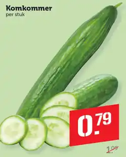 Coop Komkommer aanbieding