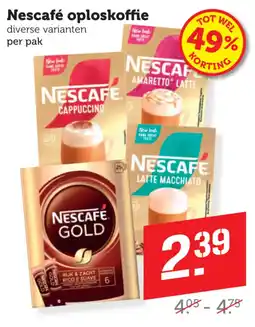 Coop Nescafé Oploskoffie aanbieding