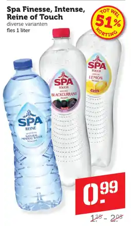 Coop Spa Finesse, Intense, Reine of Touch aanbieding