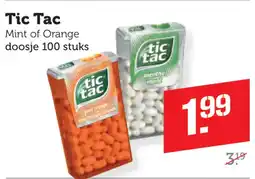 Coop Tic Tac aanbieding
