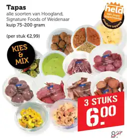 Coop Tapas aanbieding