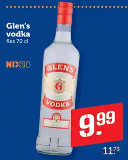 Coop Glen's Vodka aanbieding