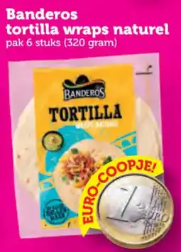 Coop Banderos tortilla wraps naturel aanbieding