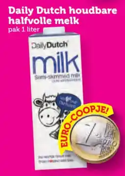 Coop Daily Dutch houdbare halfvolle melk aanbieding