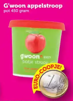 Coop G'woon appelstroop aanbieding