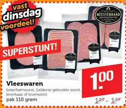 Coop Vleeswaren aanbieding
